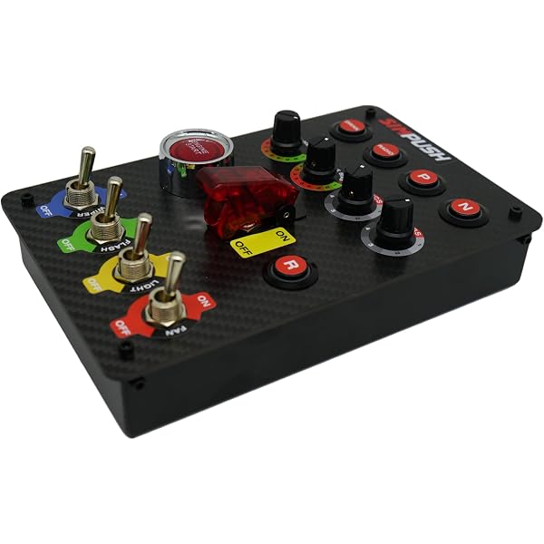 Amazon | SIMPUSH シムレーシング用品 ボタンボックス button box